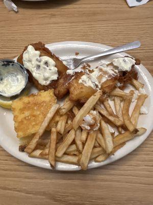 Big boy fish and chips