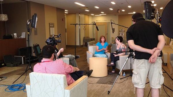 Media Genesis filming patient stories for AHN's Cancer & Neuro Institute. For more info: http://goo.gl/lS1kdZ