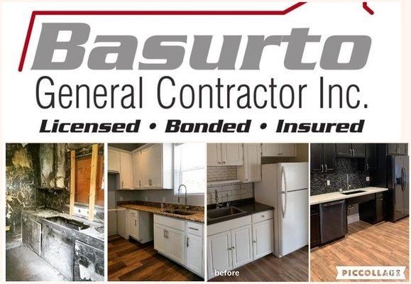 These are some examples of the great work that the Basurto General Contractor Inc. crew does! We can take any project and make it happen!