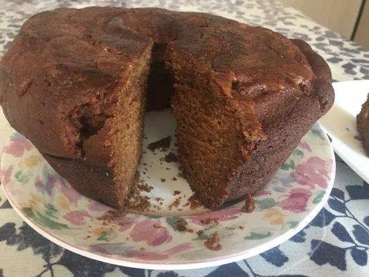 Samoan puligi (Pudding )pretty good. British sweet savor cake. It's either baked or steam..