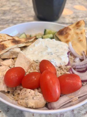 Chicken Gyro Bowl