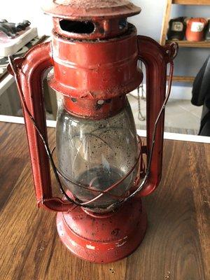 Vintage Red Lantern