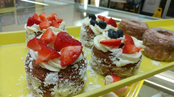 Strawberry Cream Cheese Cronut