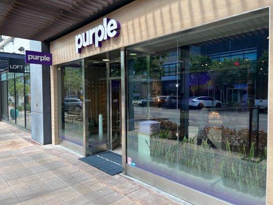 Purple Showroom Store Front