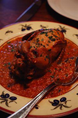 Stuffed quail