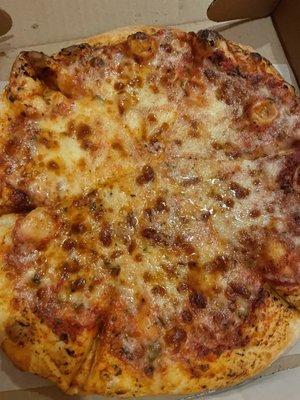 Small cheese pizza