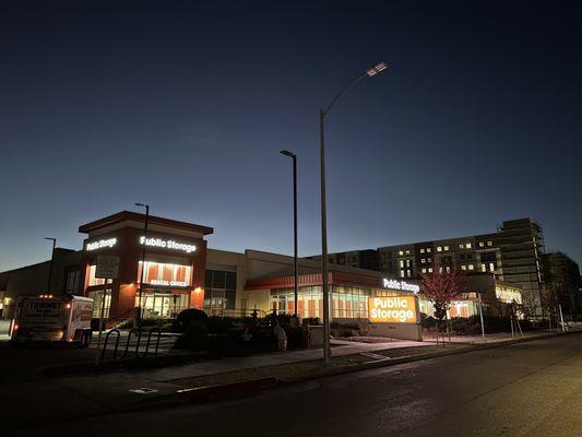 Main office at dusk!