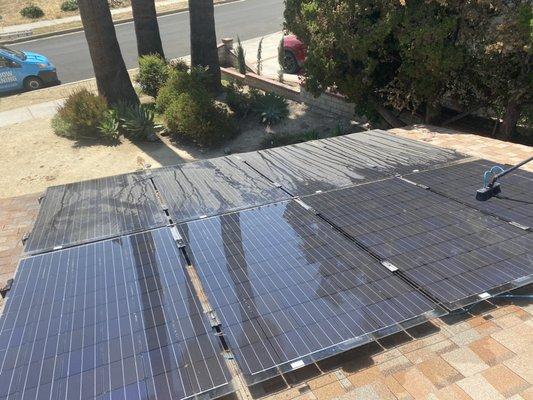 Experience the difference call now Solar Pannel Cleaning