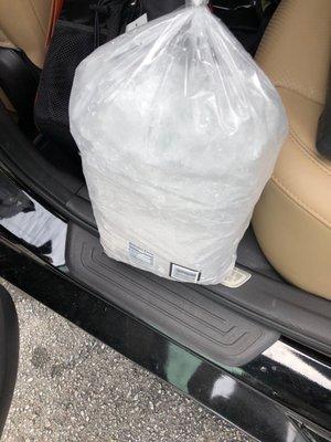 Bag of ice