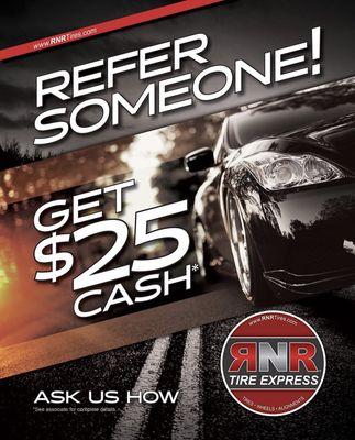 Great Referral Program! Bring your friends!