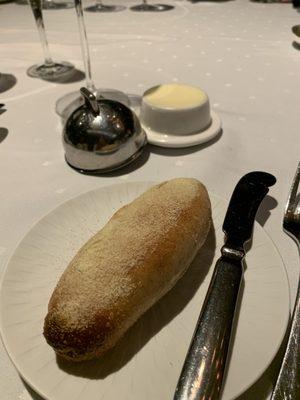 Complimentary bread.