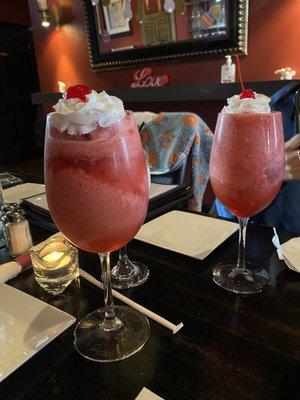 Virgin strawberry daiquiri ( non alcoholic )