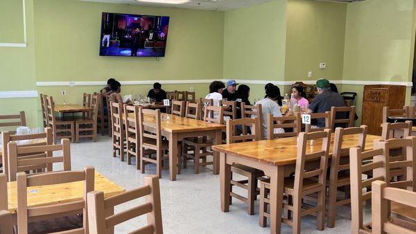 Dining area