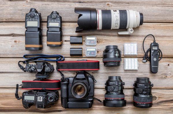 Rentals of Cameras, Lenses and Lighting