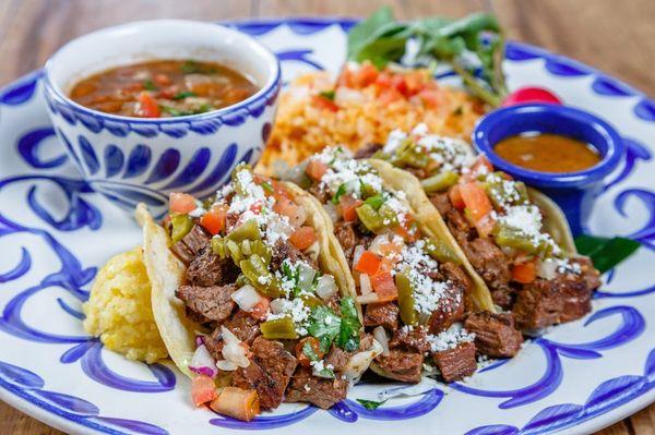 Steak Street Taco Trio