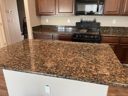 Granite countertops