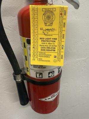 Fire extinguisher