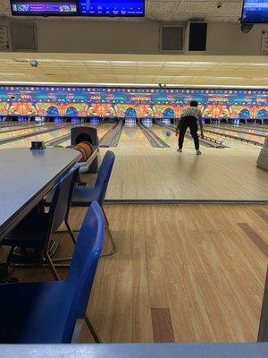 Bowling lanes