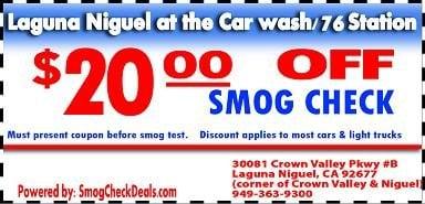 smog check Coupon