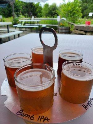 Beer flight