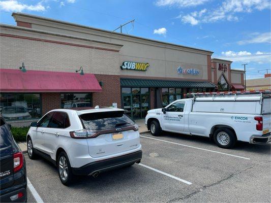 Subway storefront