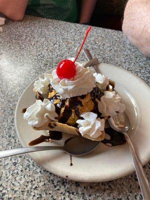 Fried ice cream