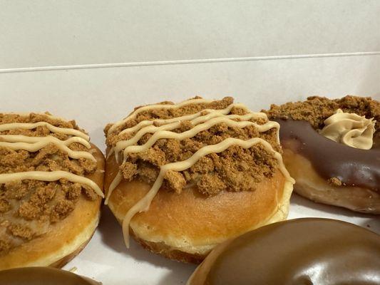 Biscoff filled donut- limited time