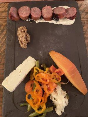 MEAT & CHEESE BOARD (AGF) (We may have taken and item or two off beforehand)?