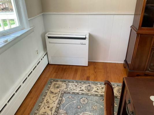 Ductless Heat Pump Floor Console