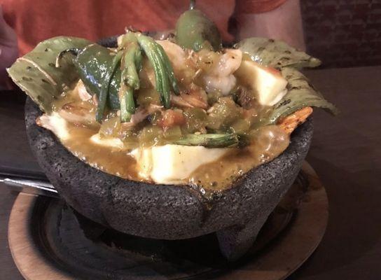 This is what a molcajete should look like!