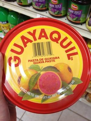 Guava paste for making pastelitos de guayaba and other tasty treats!  ($2.49 for a 21 oz. can)