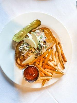 Chicken-Brie melt - @queencitycravings