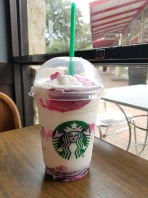 Prickly pear frappe