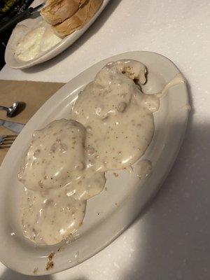 Biscuits and gravy