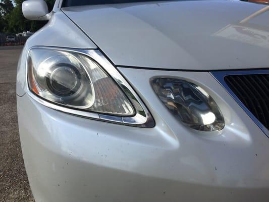 Same 2008 Lexus after restoration