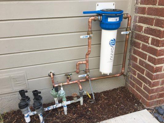 Nuvo H2O Softening system installed by Victor H