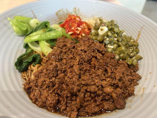 Noodle with Mince Pork Sauce