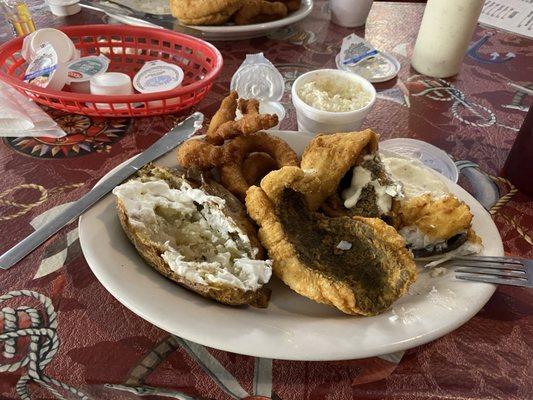 Fried Flounder