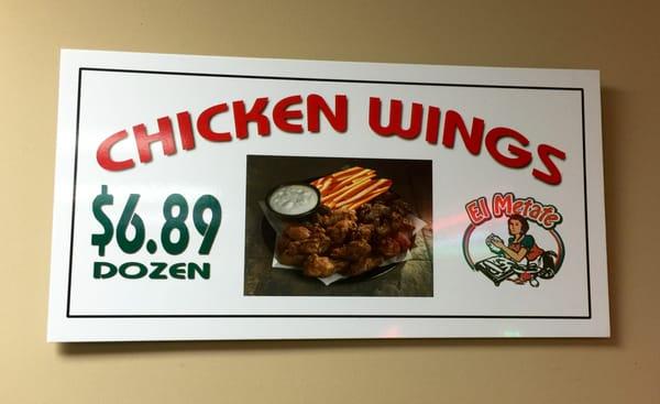 Yes, Chicken Wings!