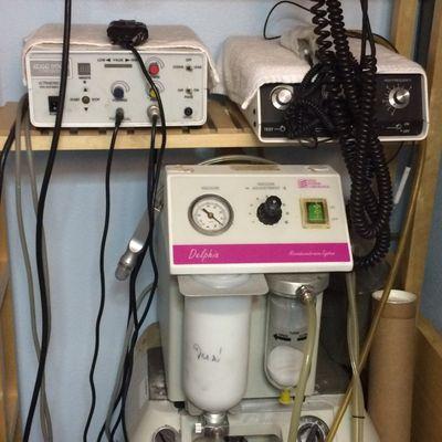 Microdermabrasion machine