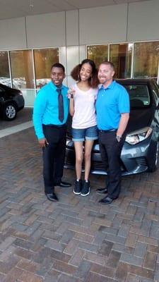 Malcolm and Cody made my visit & car purchase very smooth. They were very easy going, very helpful, & made me feel  special.