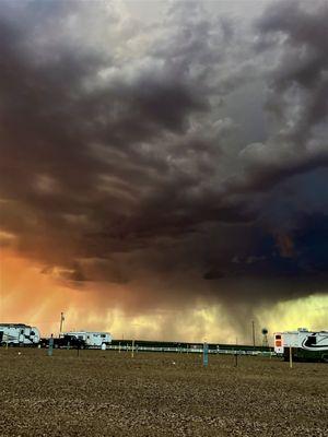 Pretty neat little storm that went by one night