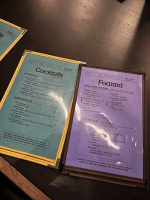 Menus