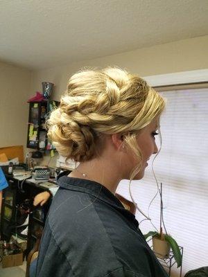 Wedding hair