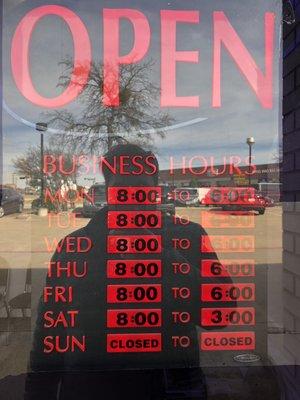 Business hours