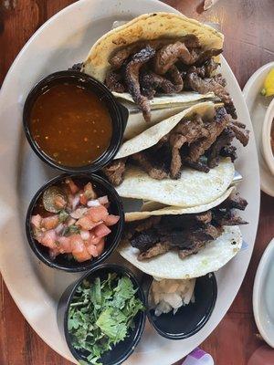 Steak tacos