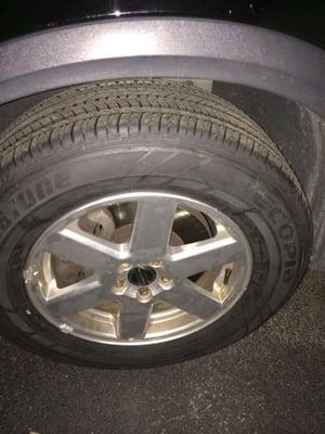 My new tires from Jefferson County Auto Repair!!!!