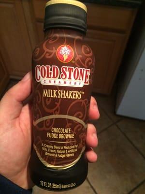 Chocolate Fudge Brownie Cold Stone Milk Shakers