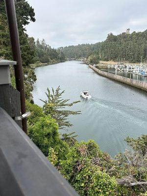 View of Noyo River