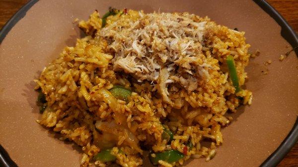 Basil crab fried rice